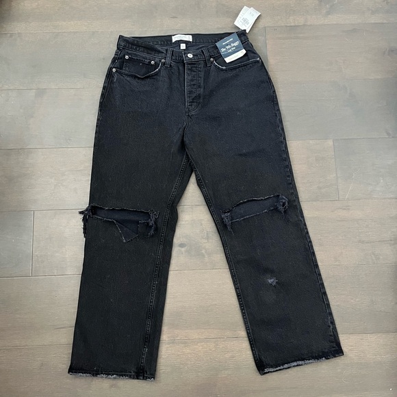 Abercrombie & Fitch 90’s Baggy Curvelove Jeans - Picture 1 of 7